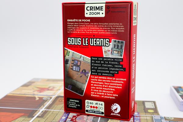 Crime Zoom 07 : Sous le vernis (fr)