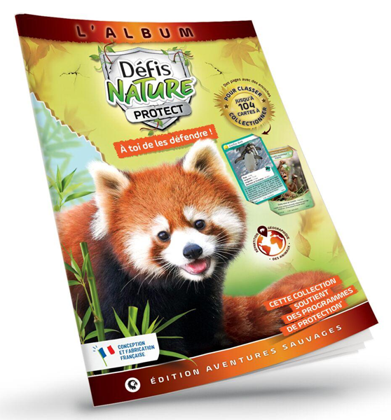 Image Défis Nature Protect - Album de rangement Panda Roux (fr) #CO 6#