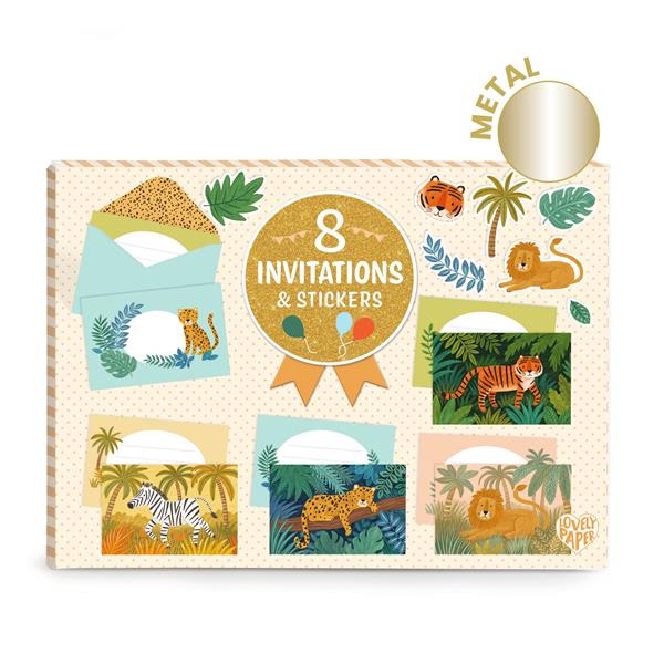 Image Letter Box / Jungle Animals #CO 6#