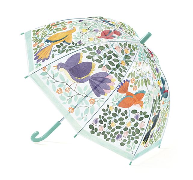 Image Parapluie / Fleurs et oiseaux