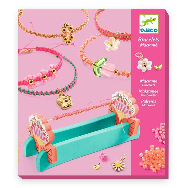 Image Macrame / Pink bracelets