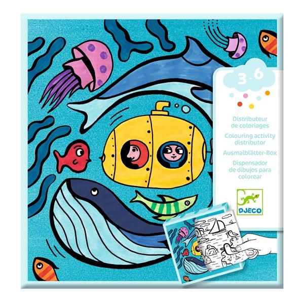 Image Distributeur de coloriages / Océan*