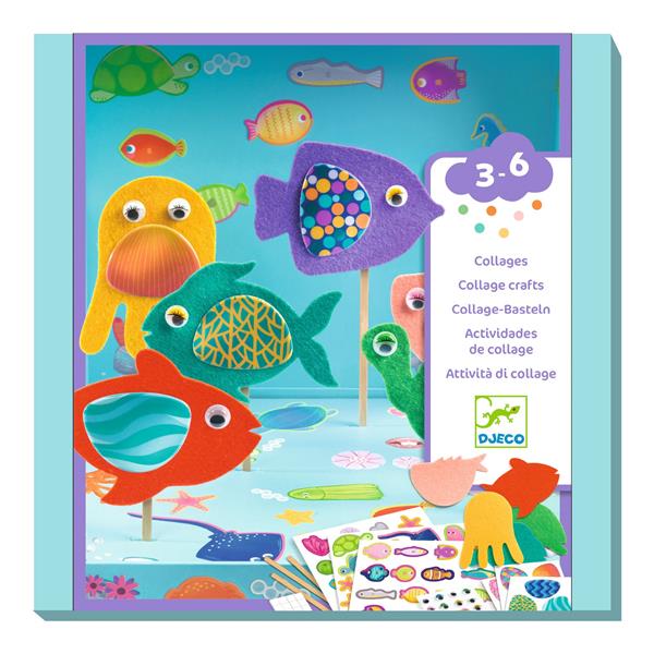 Image Collage crafts / Happy Aquarium