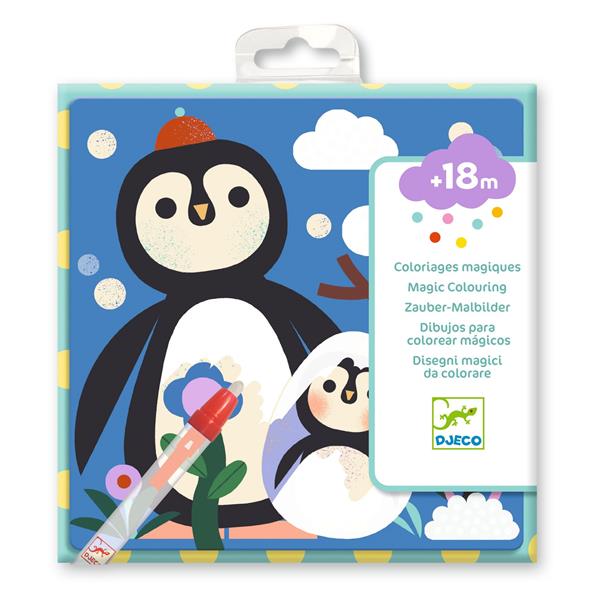 Image Magic coloring / Peekaboo! Baby animals around the world