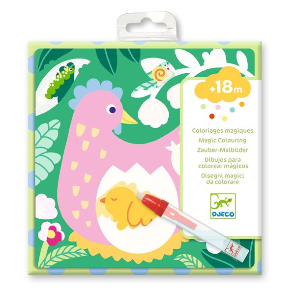 Image Magic coloring / Peekaboo! Garden Baby Animals