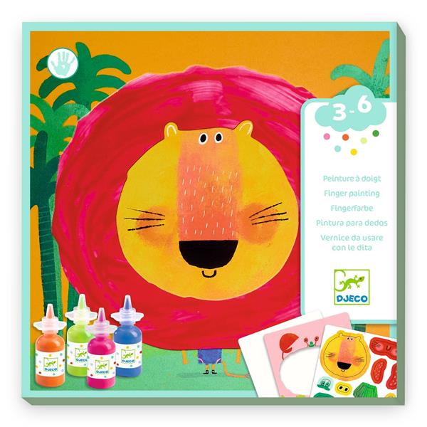 Image Finger painting / Crazy animals