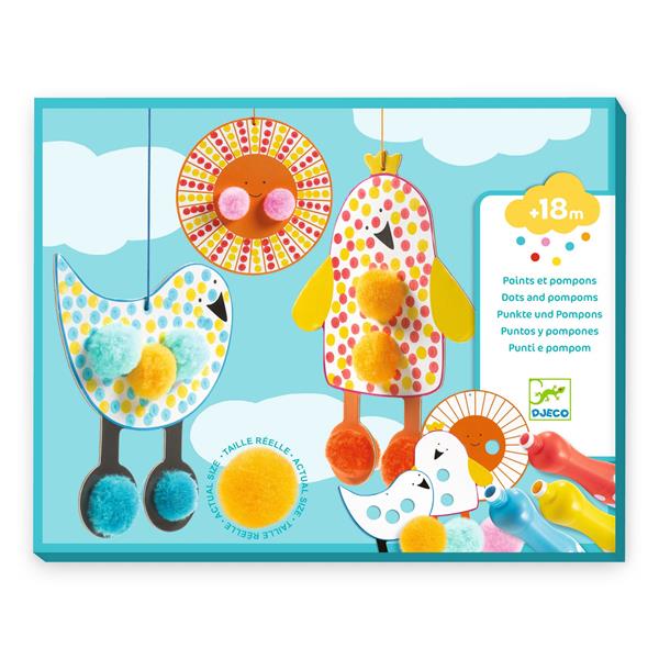 Image Dots and Pompoms – In the Sky