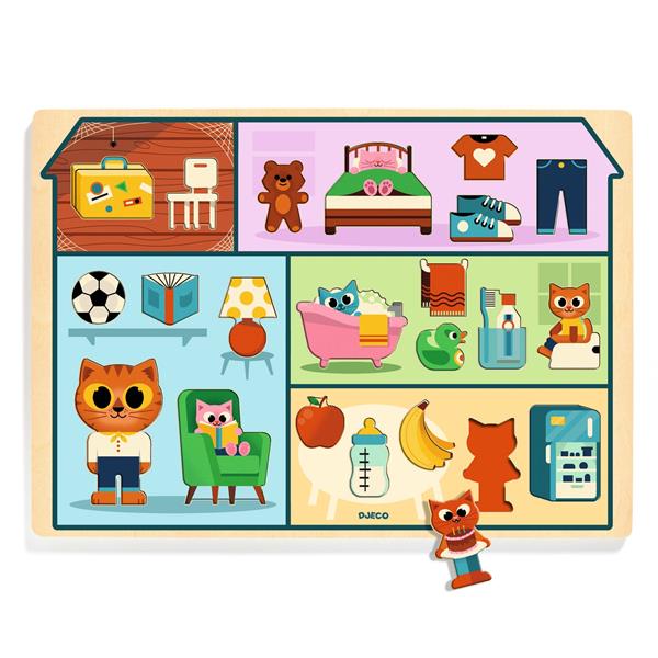 Image Puzzle bois / Puzzlo House