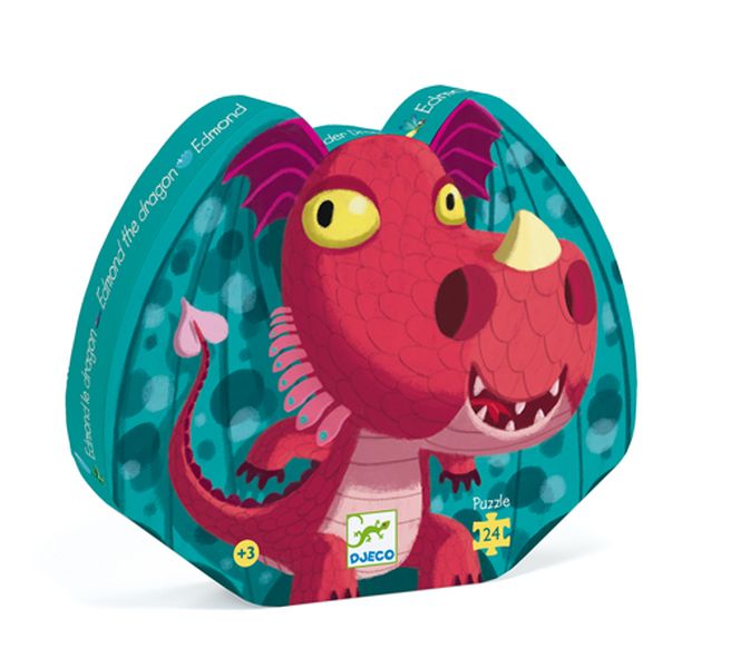 Image Silhouette Puzzle / Edmond the dragon / 24 pcs*