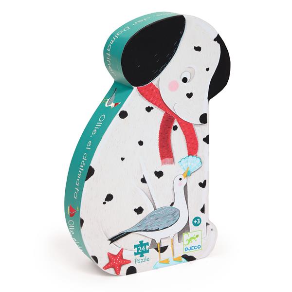 Image Silhouette puzzle / Ollie, the Dalmatian / 24 pcs