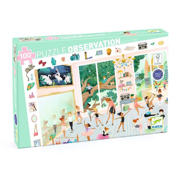 Image Observation puzzle / The dance school - 100 pcs