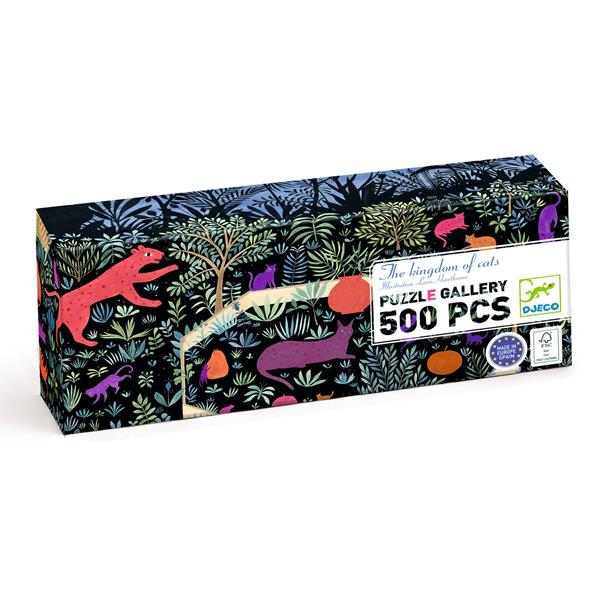 Image Gallery puzzle / The kingdom of cats - 500 pcs