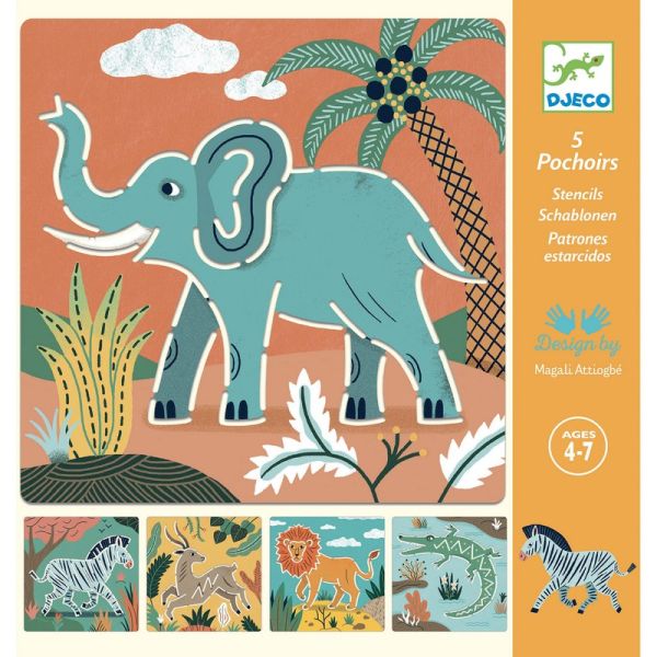 Image Pochoirs / Animaux sauvages*
