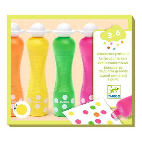 Image Large dot markers / Neon (4 markers)