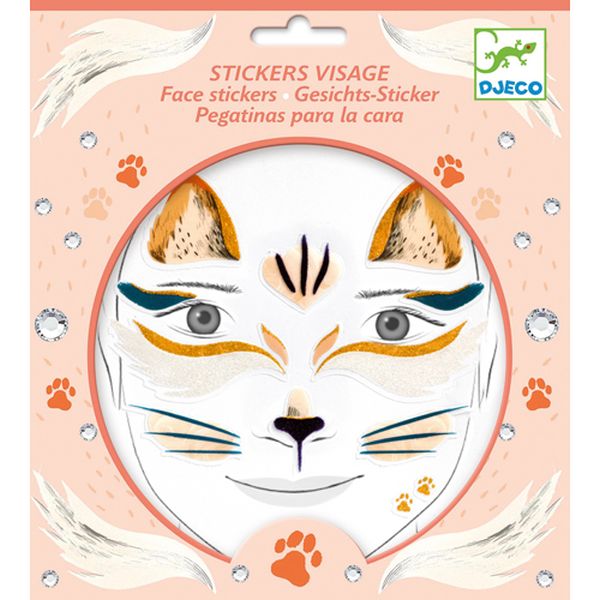 Image Face stickers / Cat*