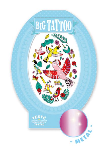 Image Tatouages / Big Tattoo / Birdy   #CO 10#*