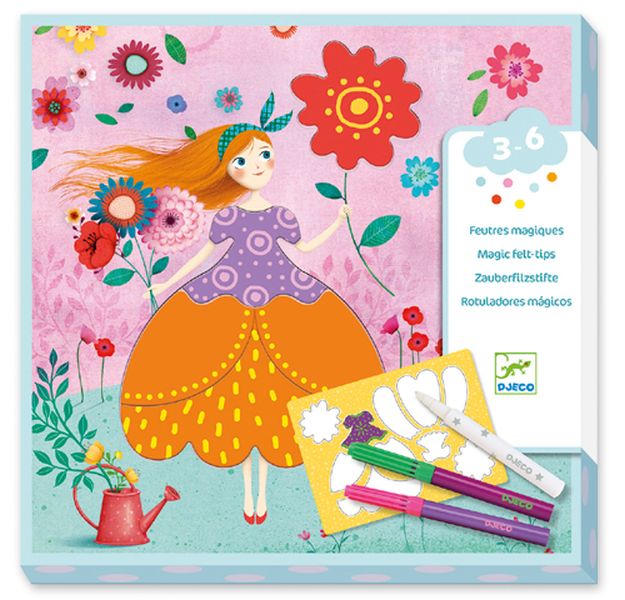 Image Magic felt-tips / Marie's pretty dresses
