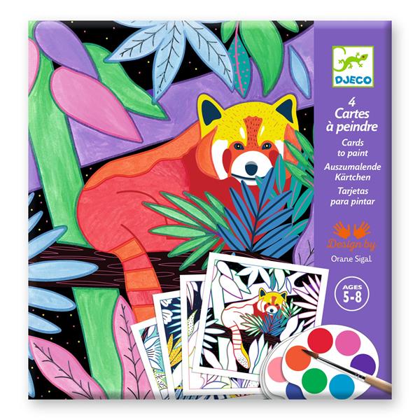 Image Cards to paint / Selva