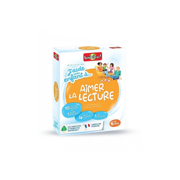 Image J'aide mon enfant à / Aimer la lecture (french)