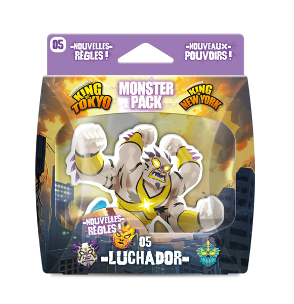 Image King of Tokyo - ext. Monster Pack : Luchador (fr)
