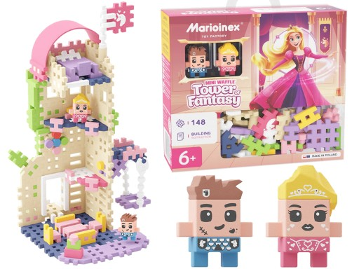 Mini Waffle - Tour de princesse 148 pcs (fr-en)