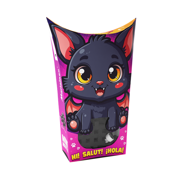 Image Mini Waffle - Animaux de poche : Chauve-Souris 15 pcs (fr-en)