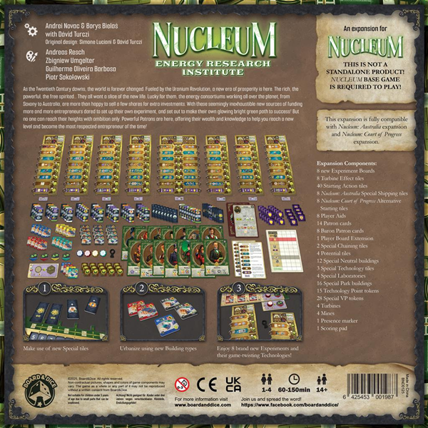 Nucleum - Energy Research Institute exp. (