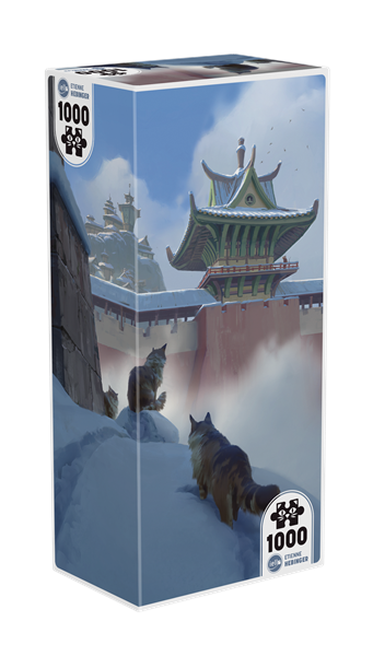 Image Puzzle Universe - 1000p : Cats in the Snow