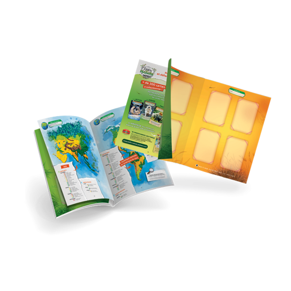 Image Défis Nature Protect - Album de rangement Girafe réticulée (fr) #CO 6#