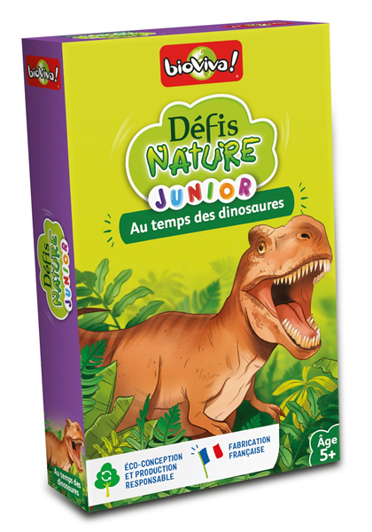 Image Défis Nature Junior / Au temps des dinosaures (french)