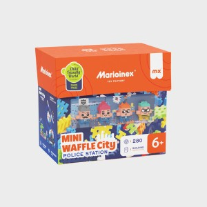 Image Mini Waffle City - Poste de police 280 pcs (fr-en)