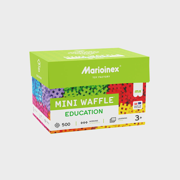 Image Mini Waffle Education 500 pcs (fr-en)